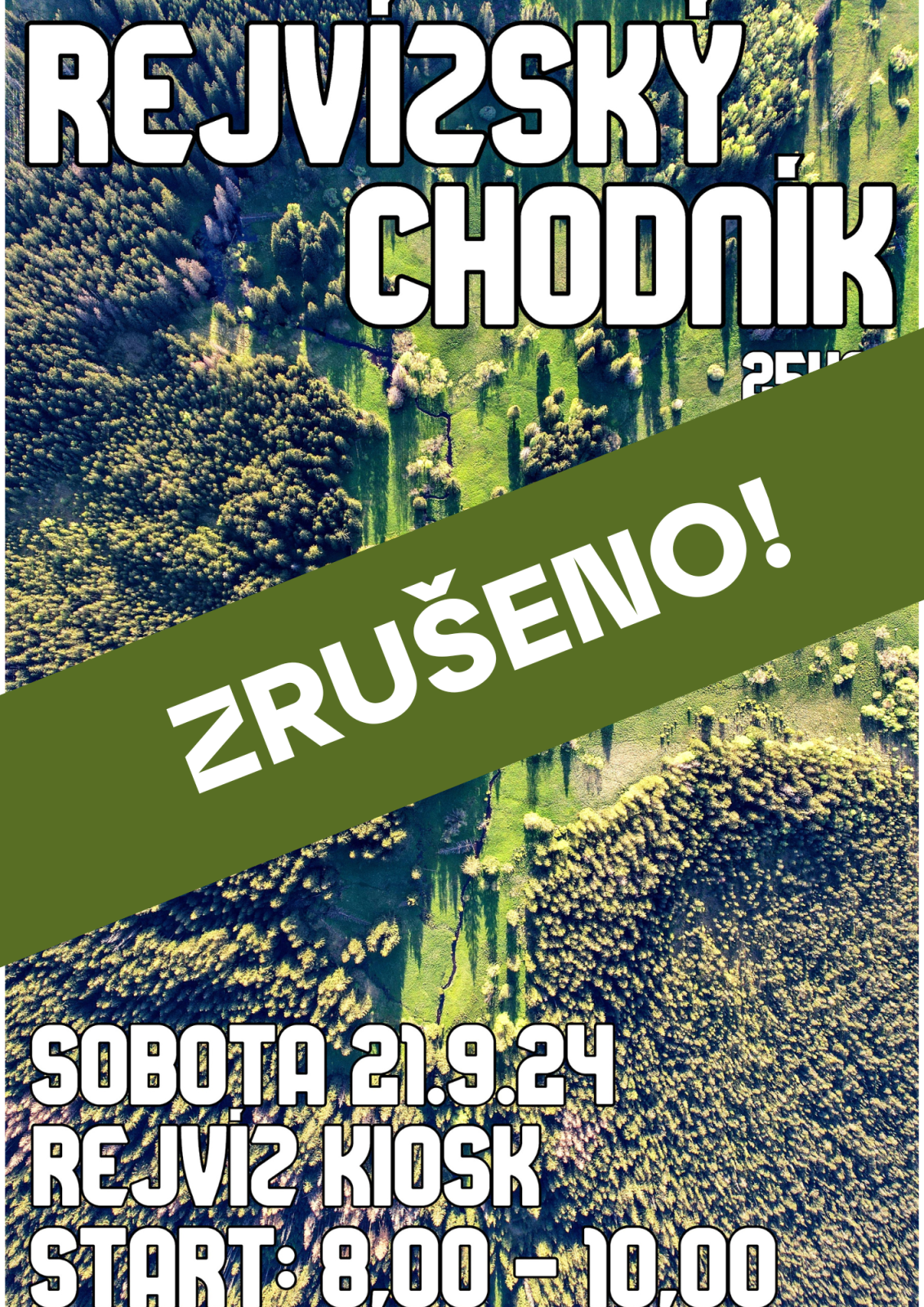 REJVÍZSKÝ CHODNÍK - ZRUŠENO!