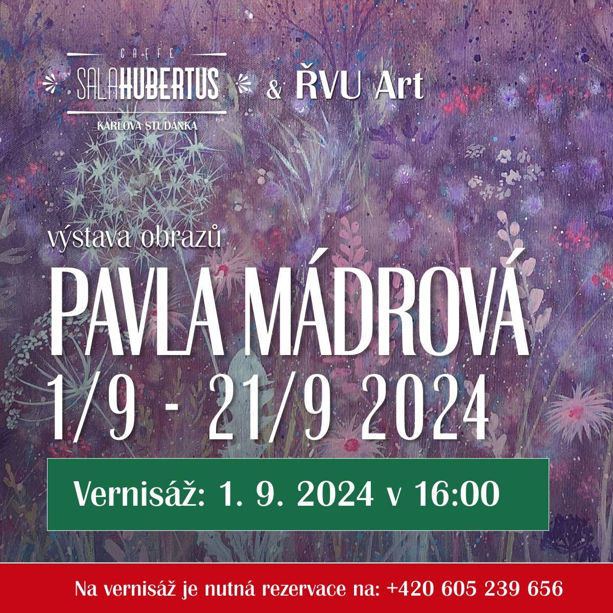 Výstava obrazů – Pavla Mádrová