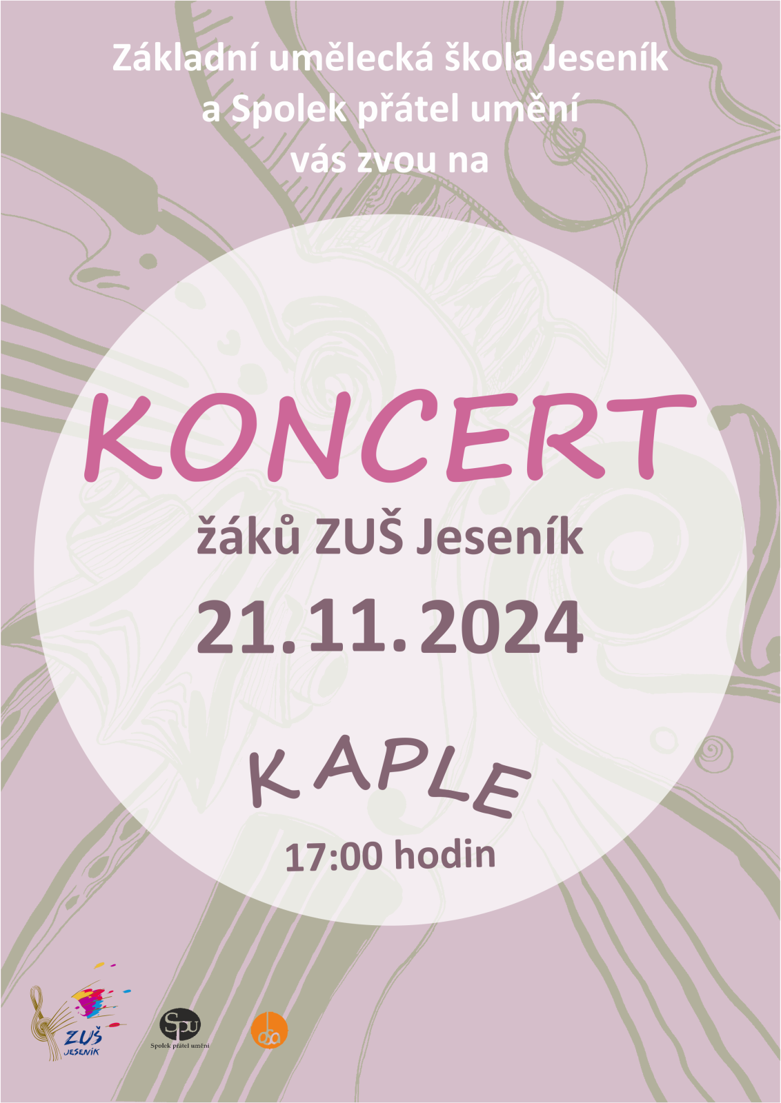 KONCERT ŽÁKŮ ZUŠ JESENÍK