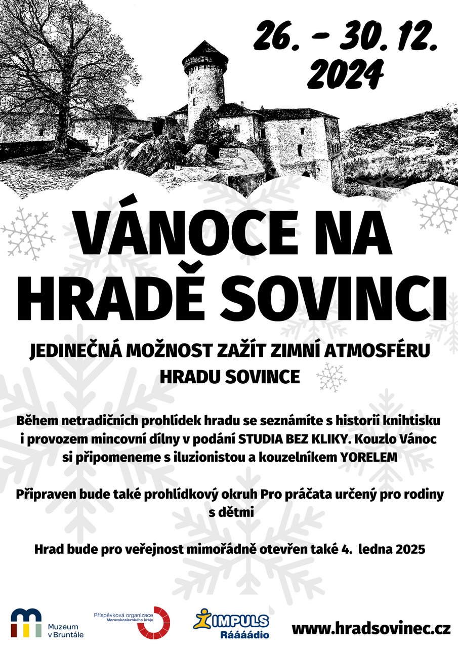 Vánoce na hradě Sovinci