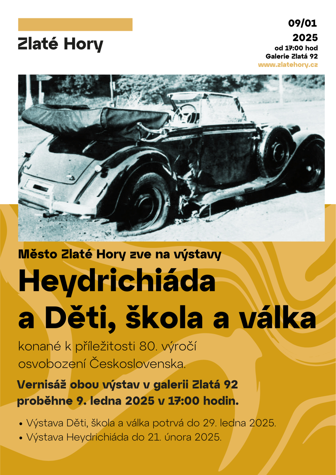 VÝSTAVY - Heydrichiáda a Děti, škola a válka