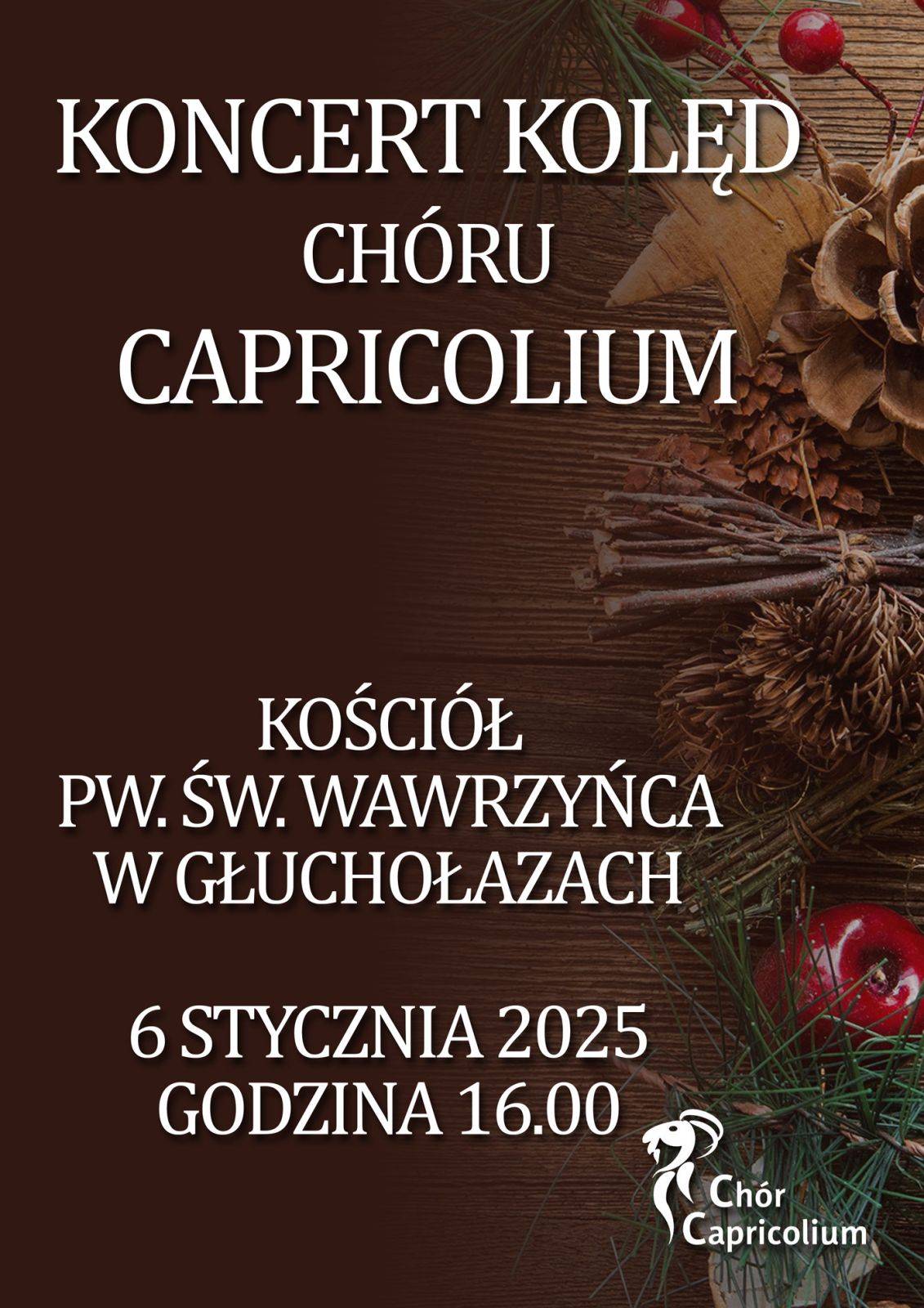 Koncert Kolęd Chóru Capricolium