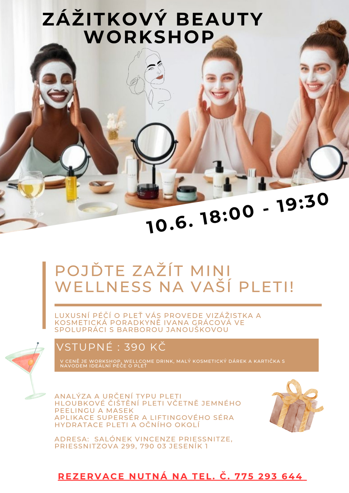 ZÁŽITKOVÝ BEAUTY WORKSHOP