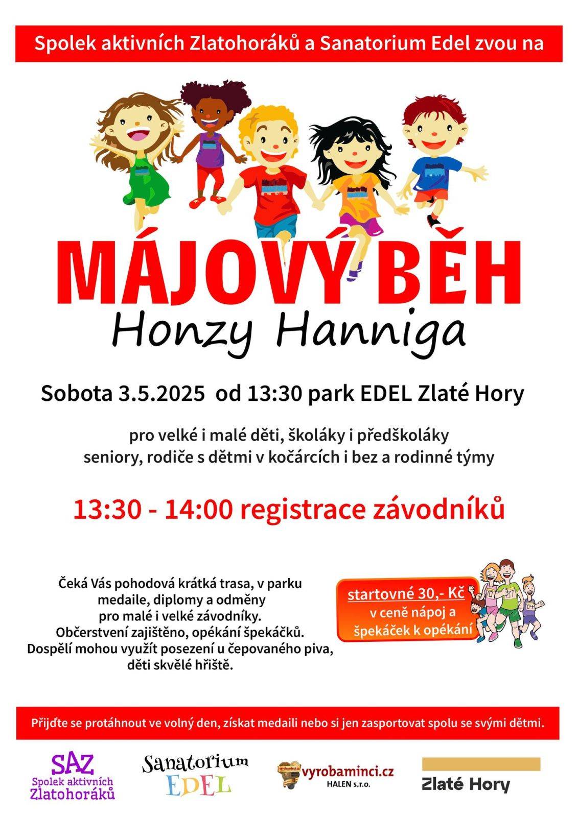 MÁJOVÝ BĚH HONZY HANNIGA