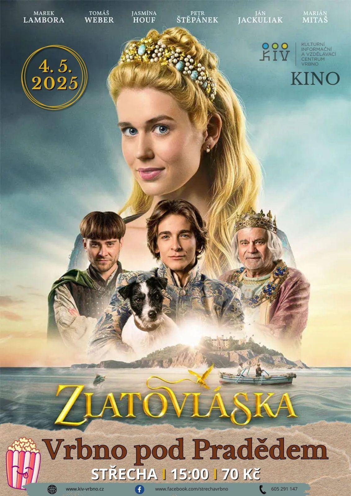 Zlatovláska – kino pro děti