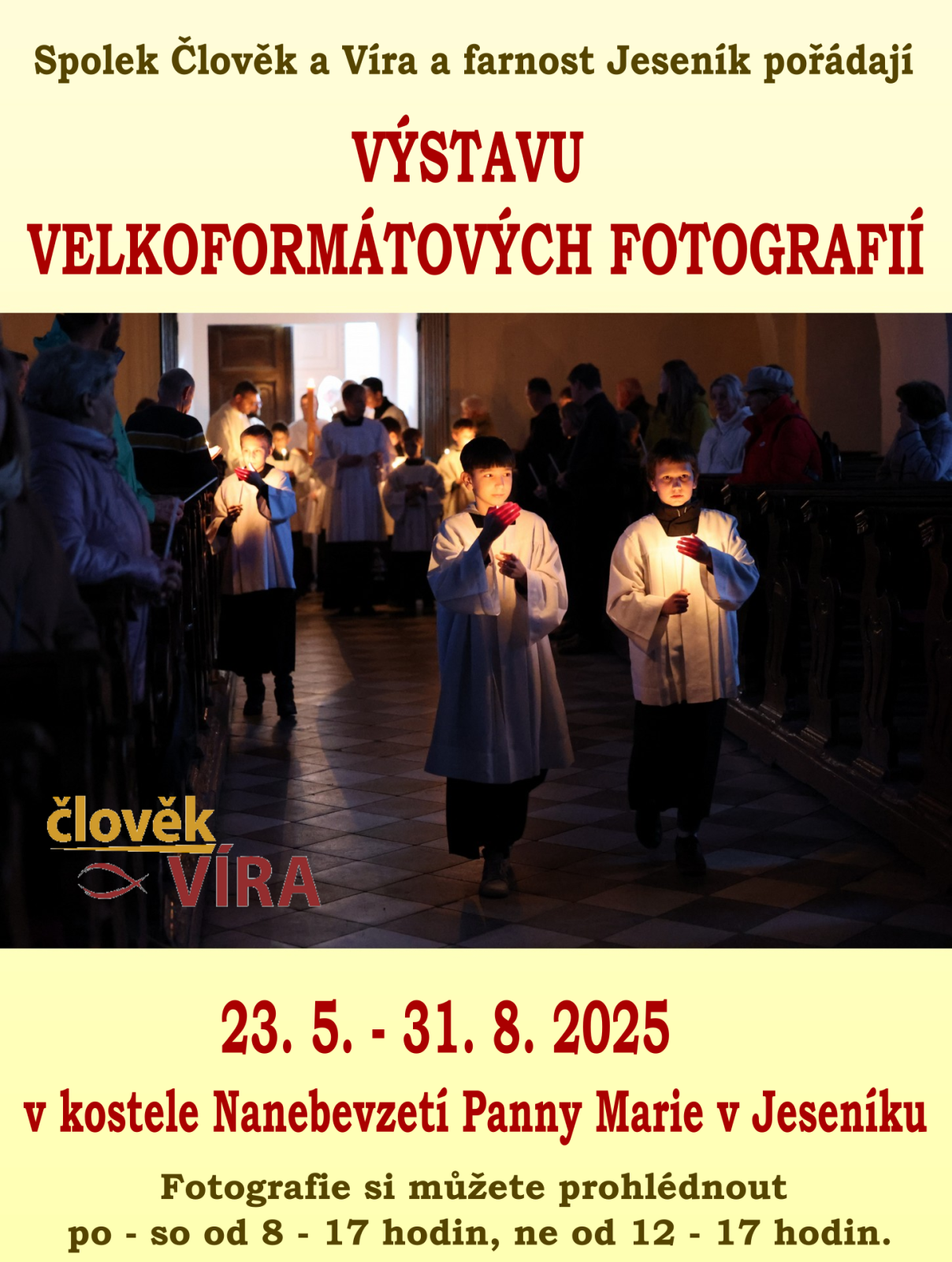 Výstava velkoformátových fotografií
