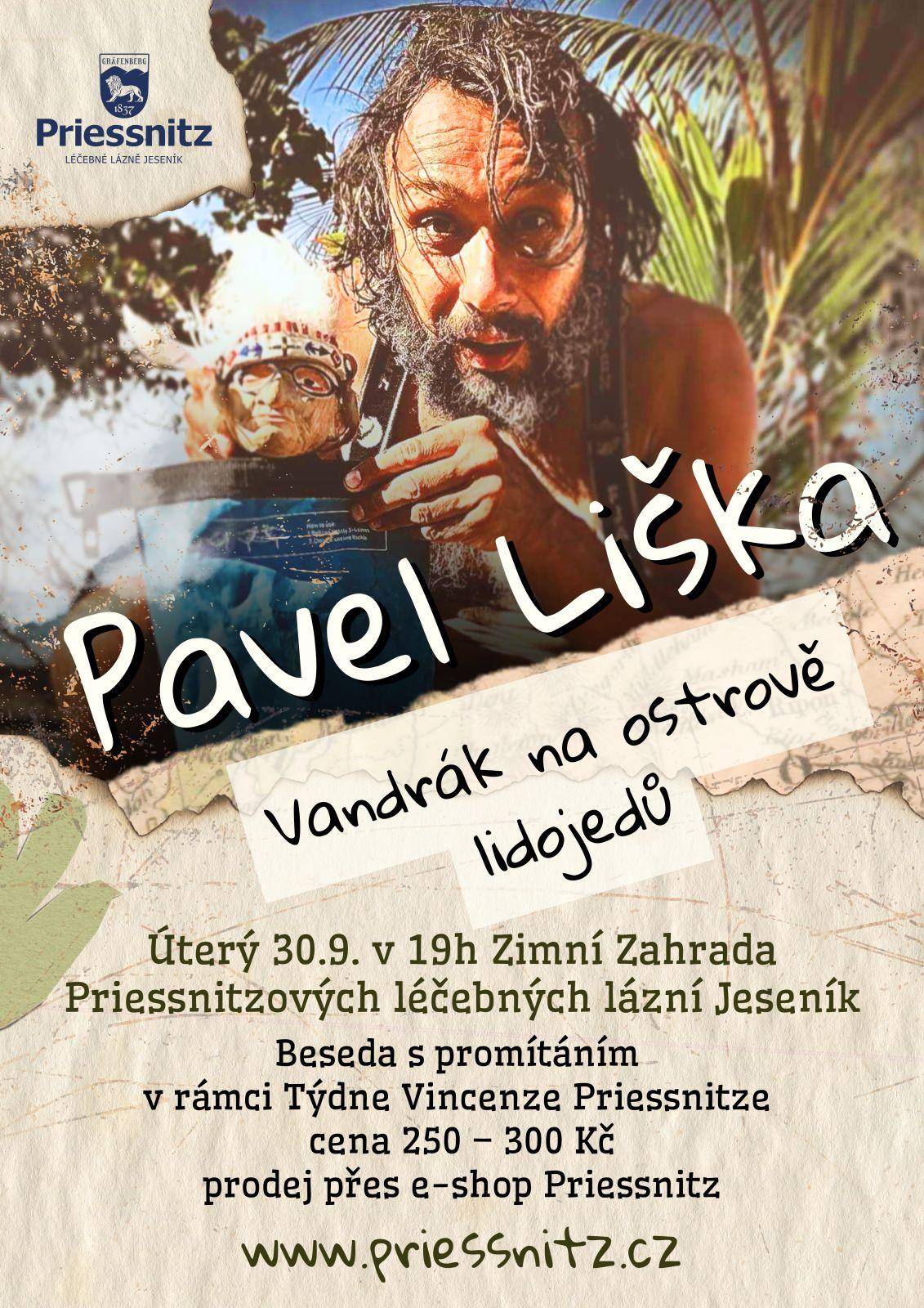 VYPRODÁNO Pavel Liška - Vandrák na ostrově lidojedů (Vyprodáno)