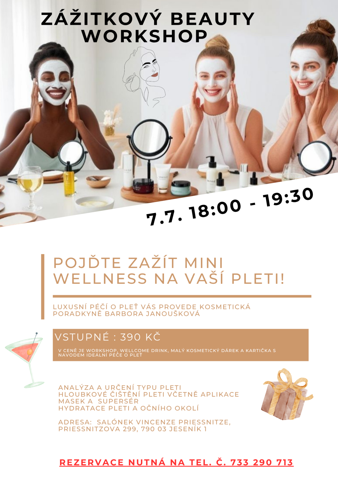 ZÁŽITKOVÝ BEAUTY WORKSHOP