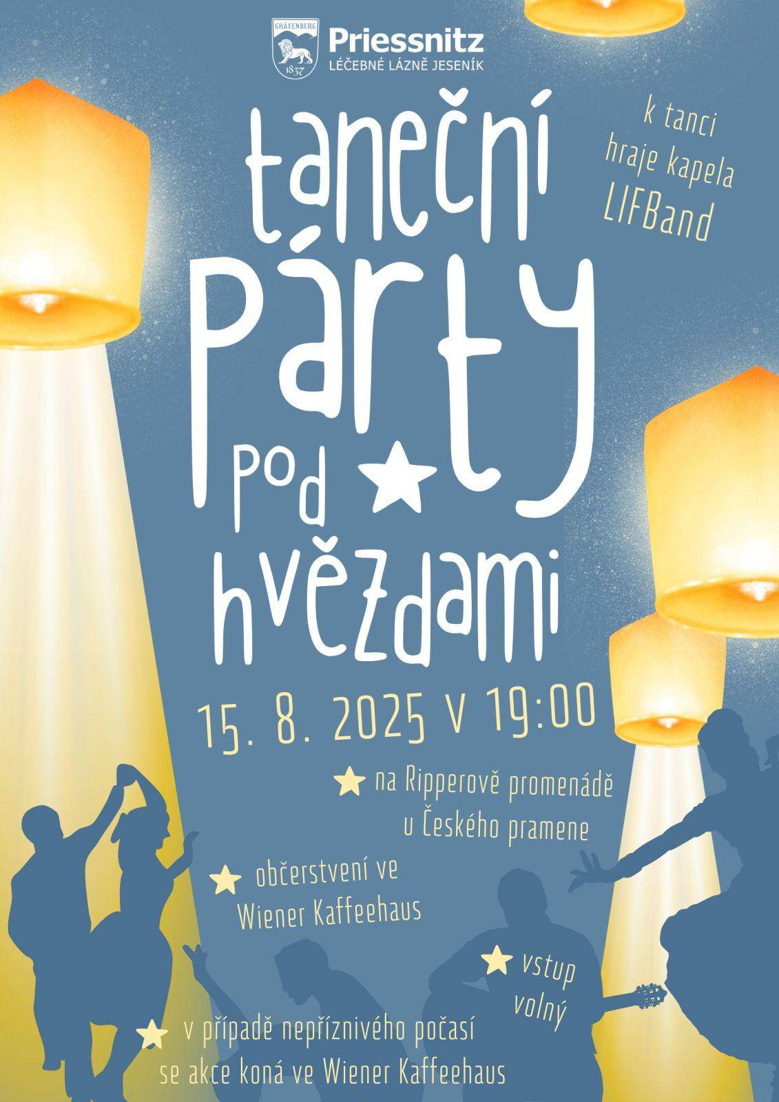 TANEČNÍ PÁRTY POD HVĚZDAMI