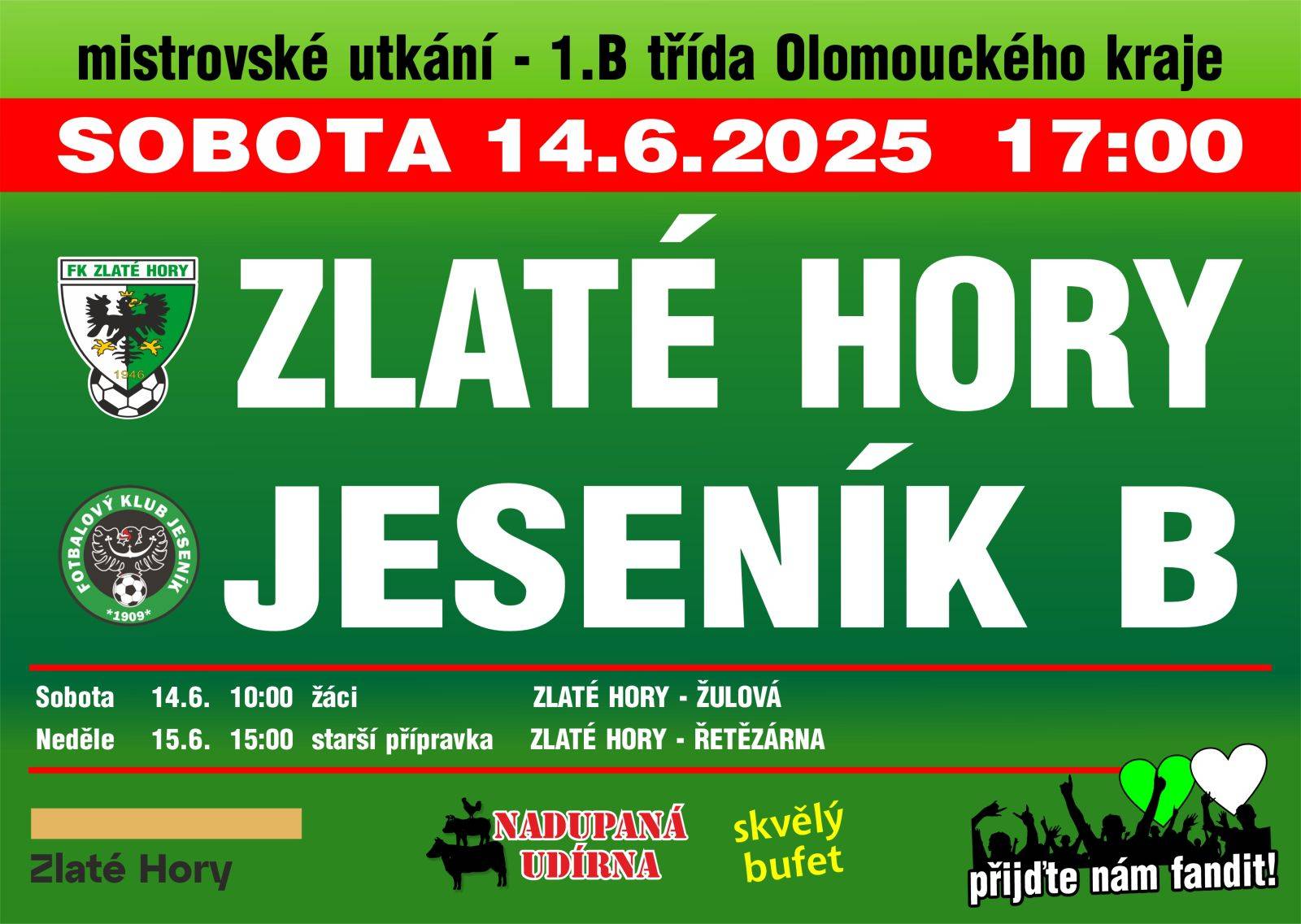 FOTBALOVÉ UTKÁNÍ