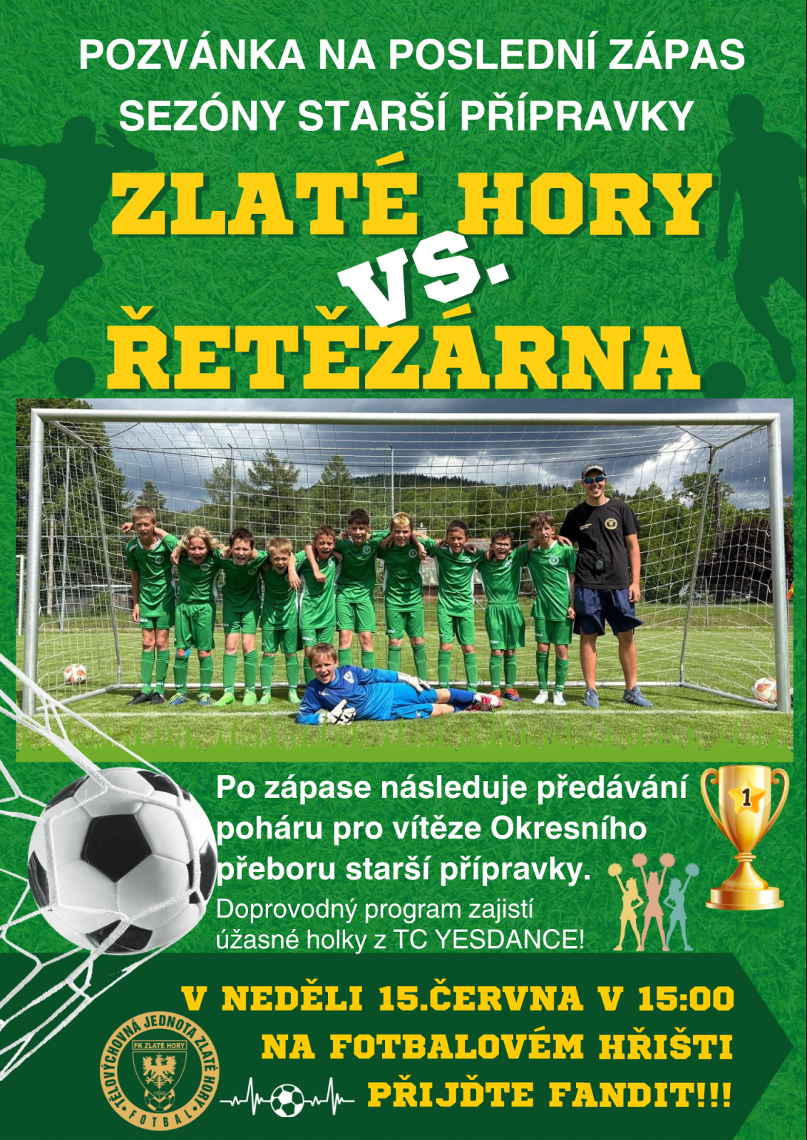 POSLEDNÍ ZÁPAS SEZÓNY - STARŠÍ PŘÍPRAVKA