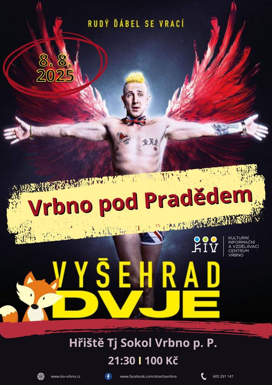 Vyšehrad DVJE – letní kino ve Vrbně pod Pradědem