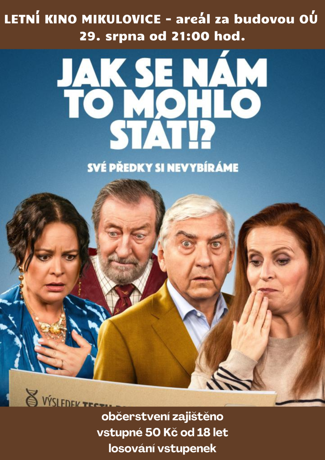 Jak se nám to mohlo stát!? - Letní kino Mikulovice