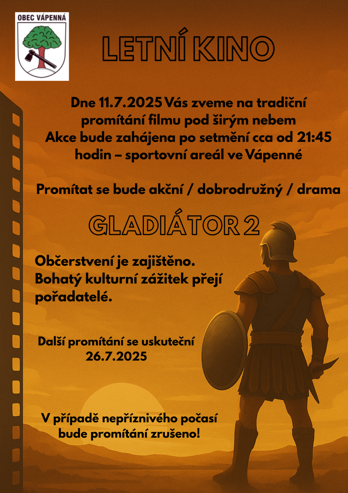 Letní kino - Gladiátor 2