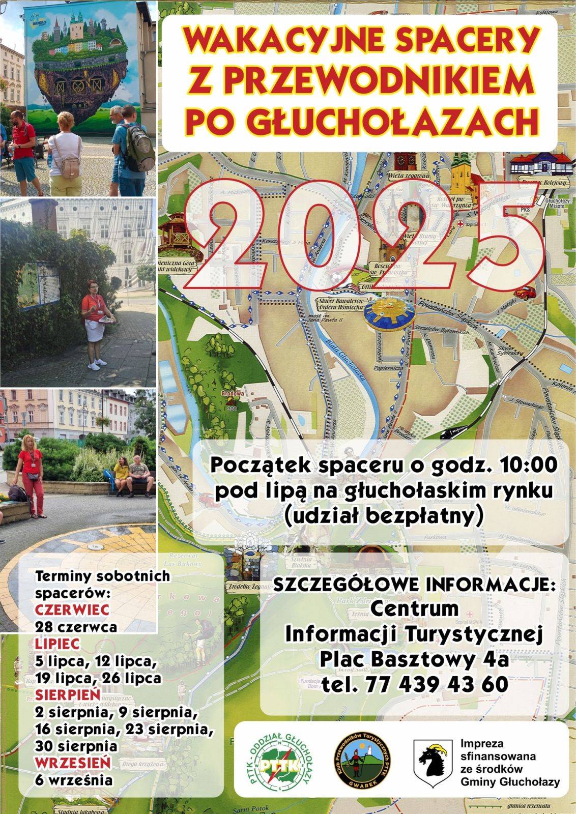 Wakacyjne spacery z przewodnikiem po Głuchołazach