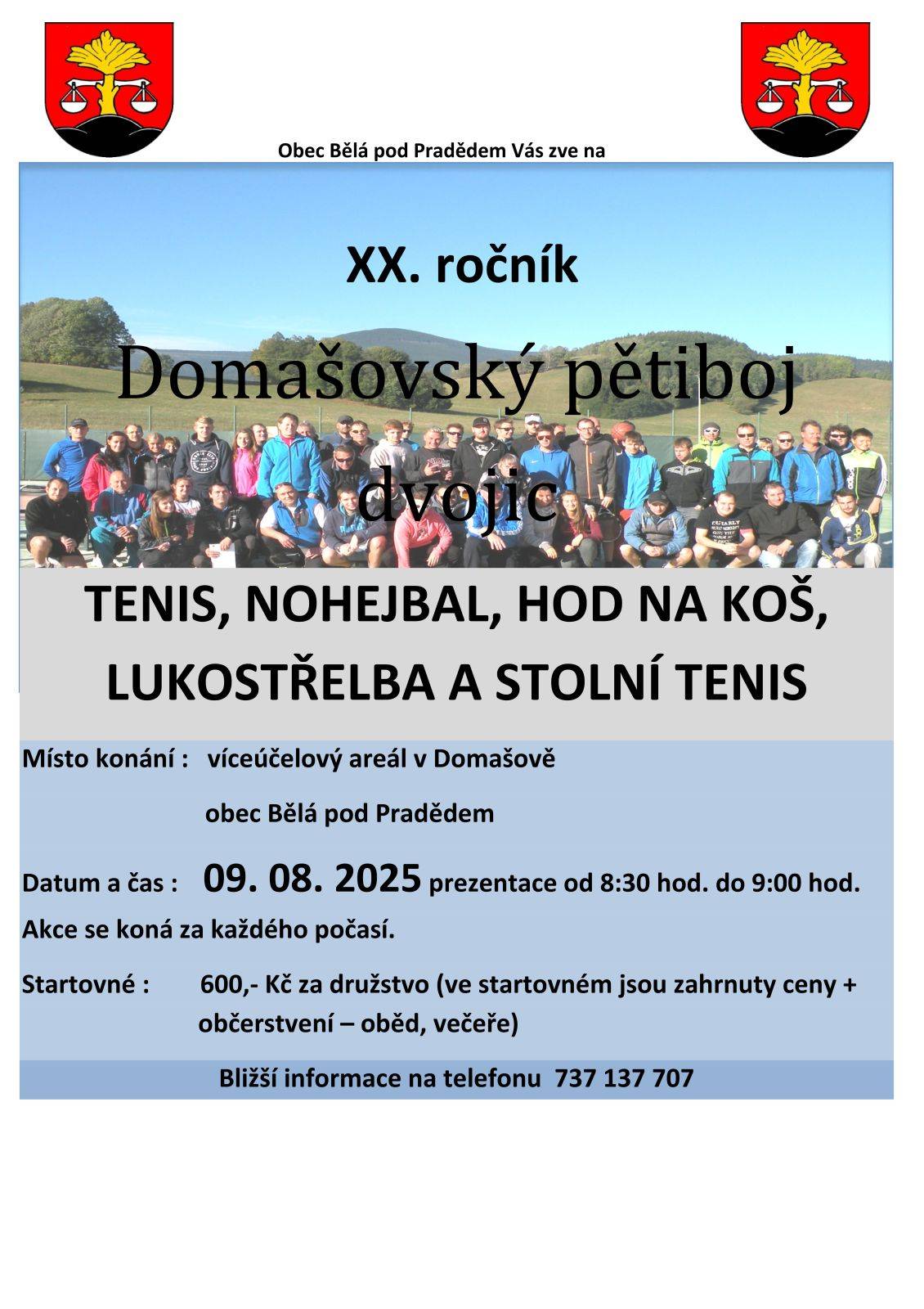DOMAŠOVSKÝ PĚTIBOJ