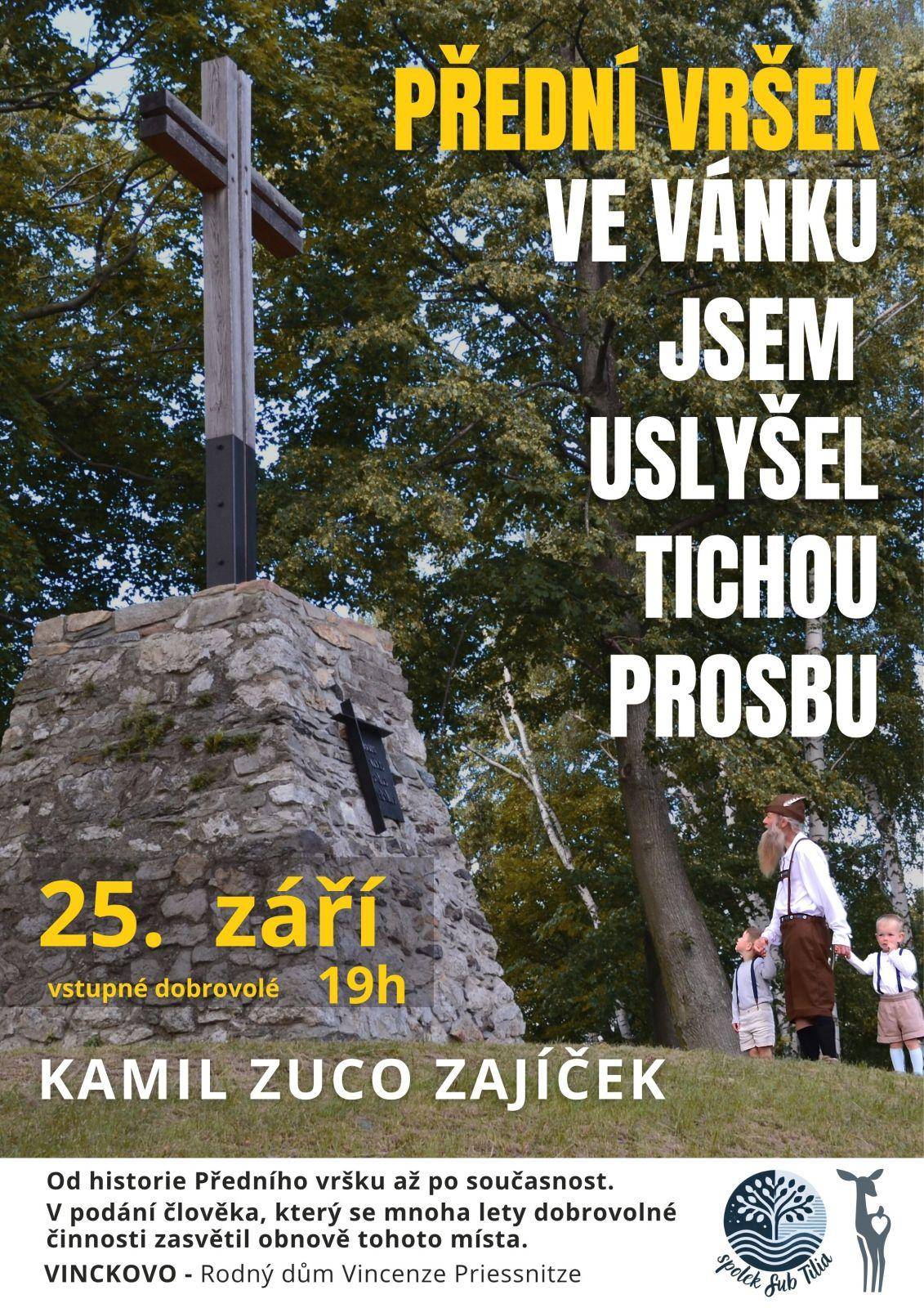 Kamil Zuco Zajíček: Ve vánku jsem uslyšel tichou prosbu