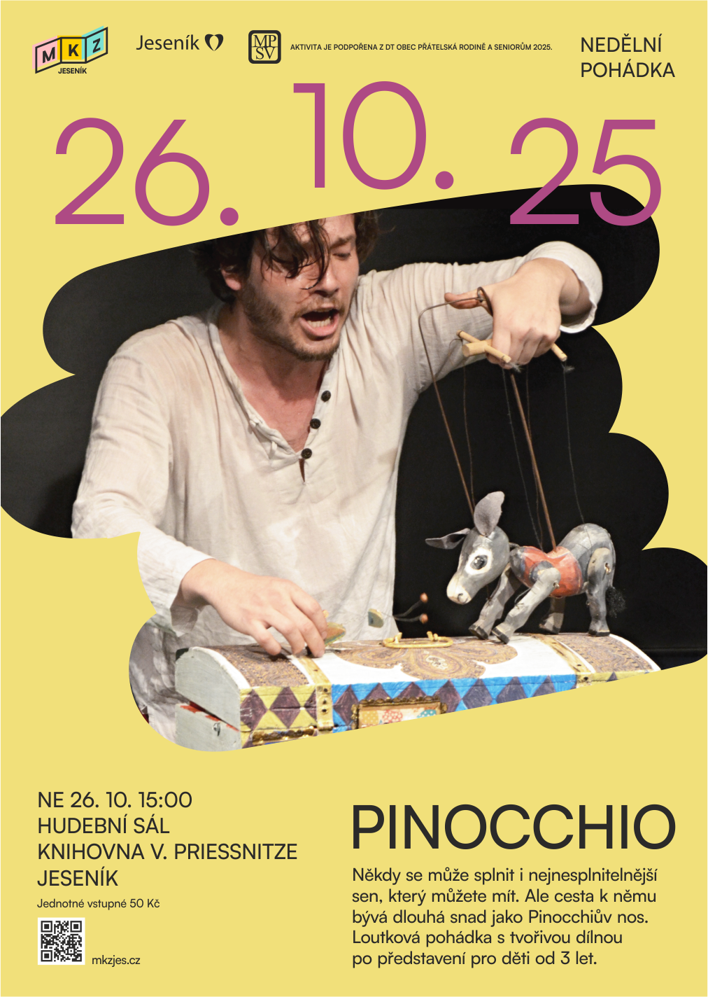 POHÁDKOVÁ NEDĚLE: PINOCCHIO