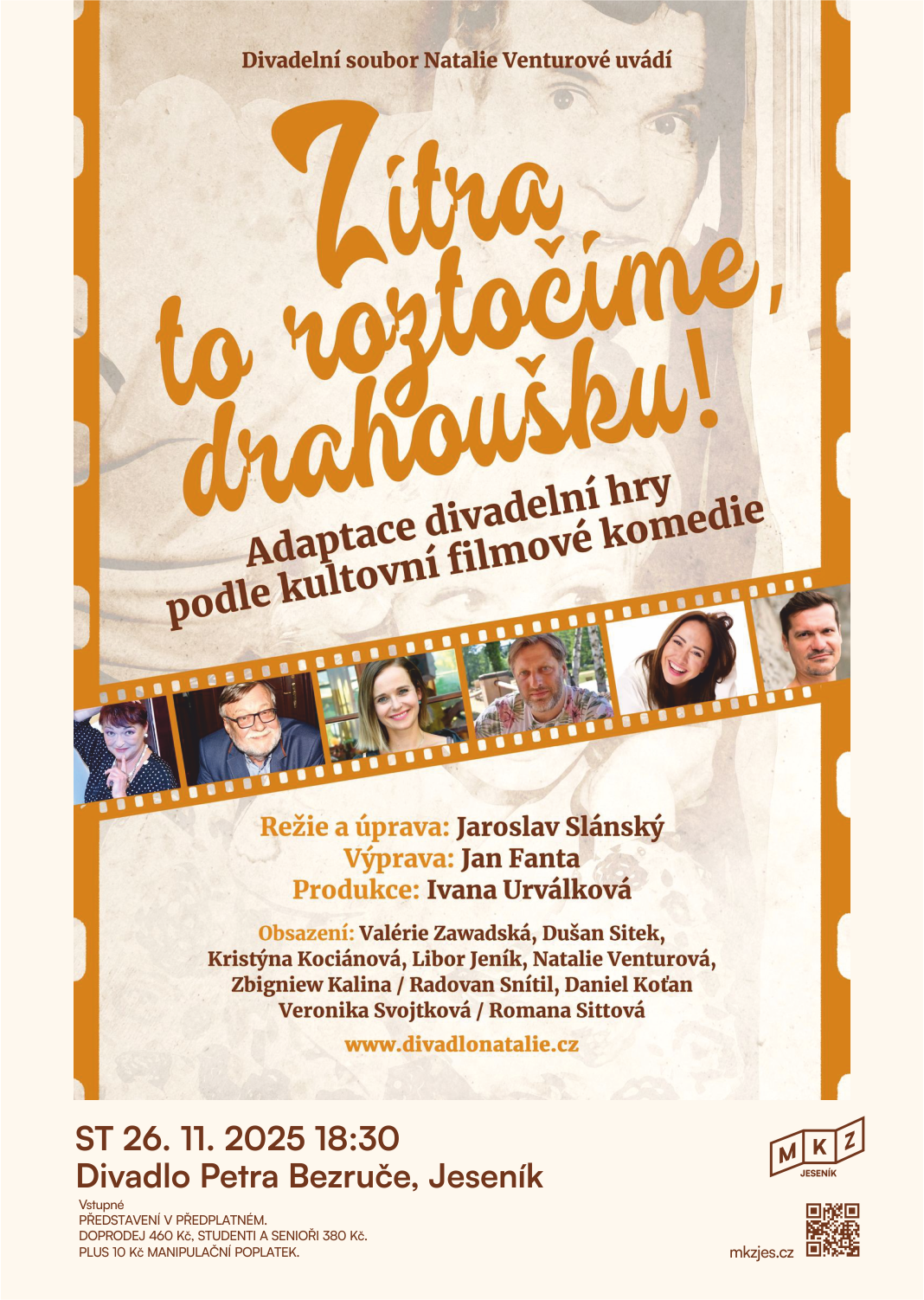 ZÍTRA TO ROZTOČÍME, DRAHOUŠKU!