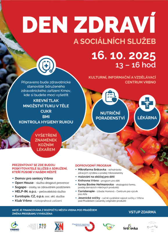 Den zdraví a sociálních služeb ve Vrbně