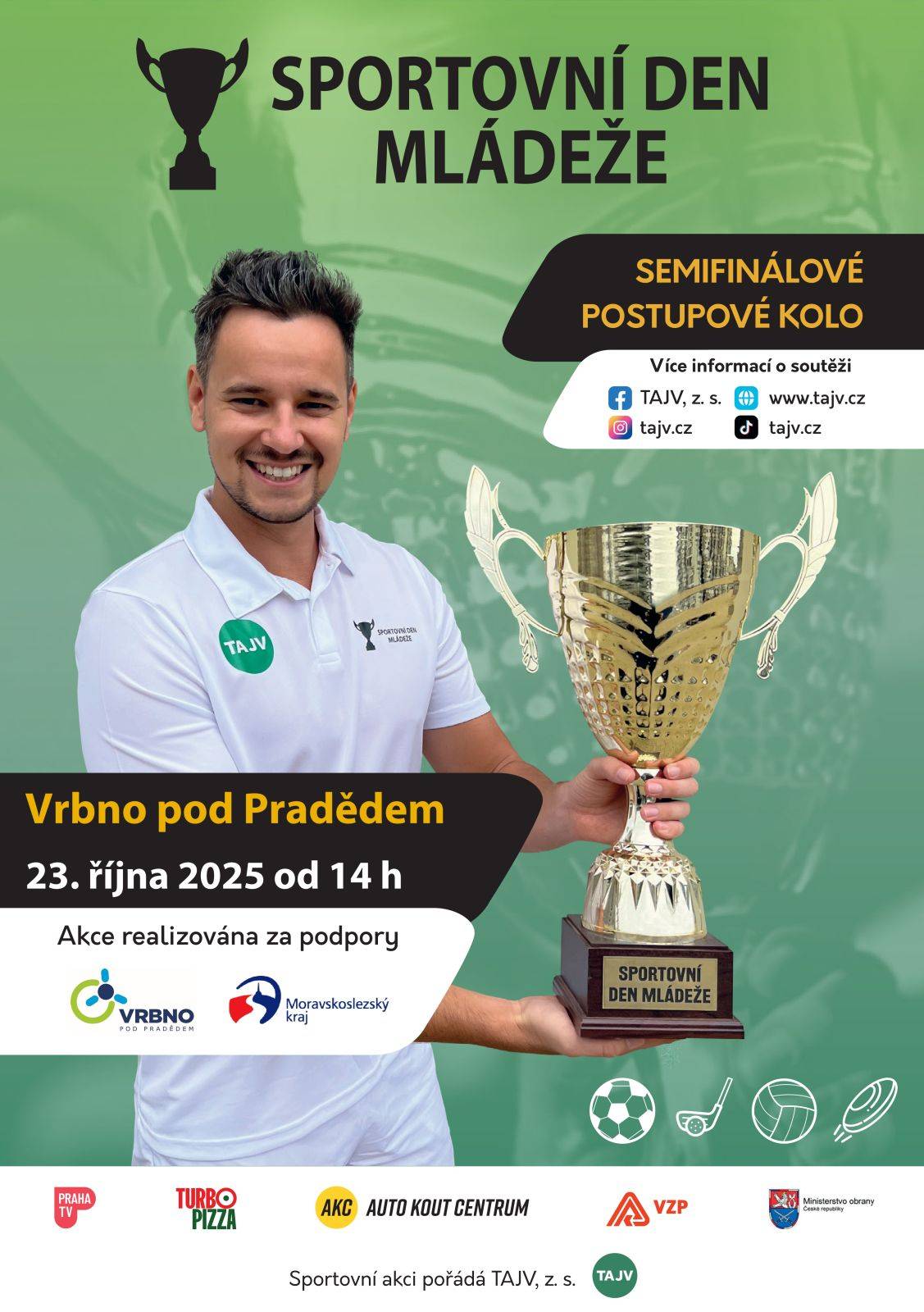 Sportovní den mládeže ve Vrbně pod Pradědem