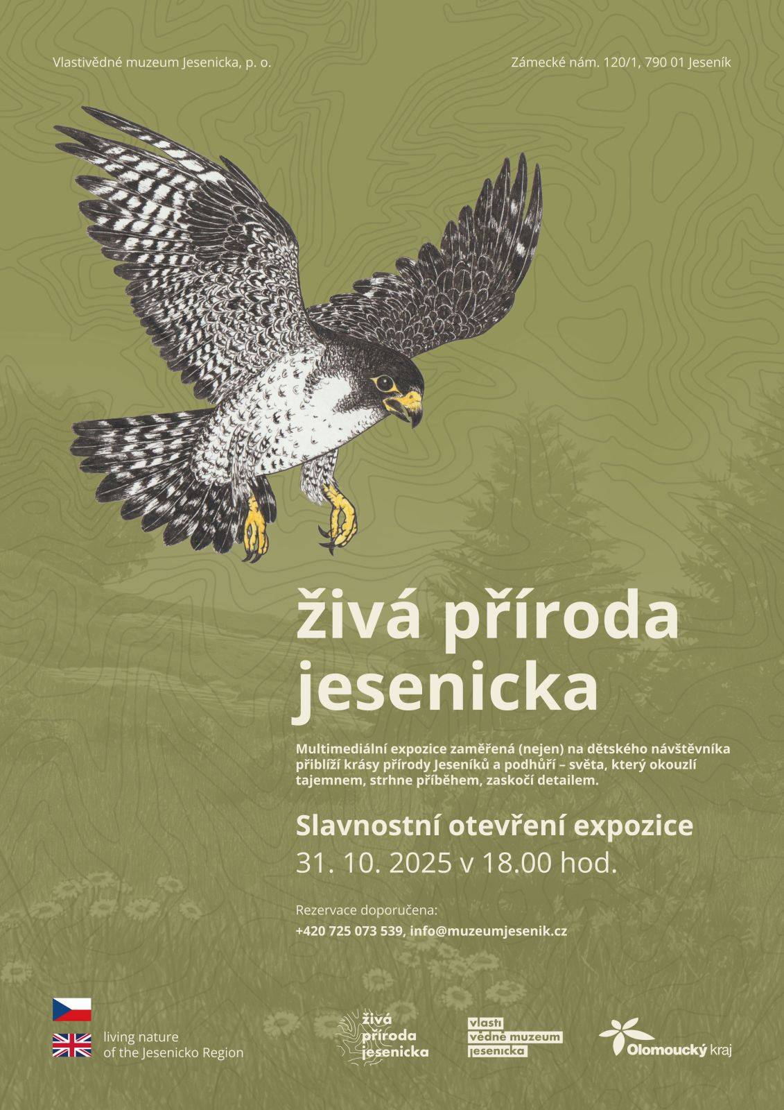Slavnostní otevření expozice Živá příroda Jesenicka