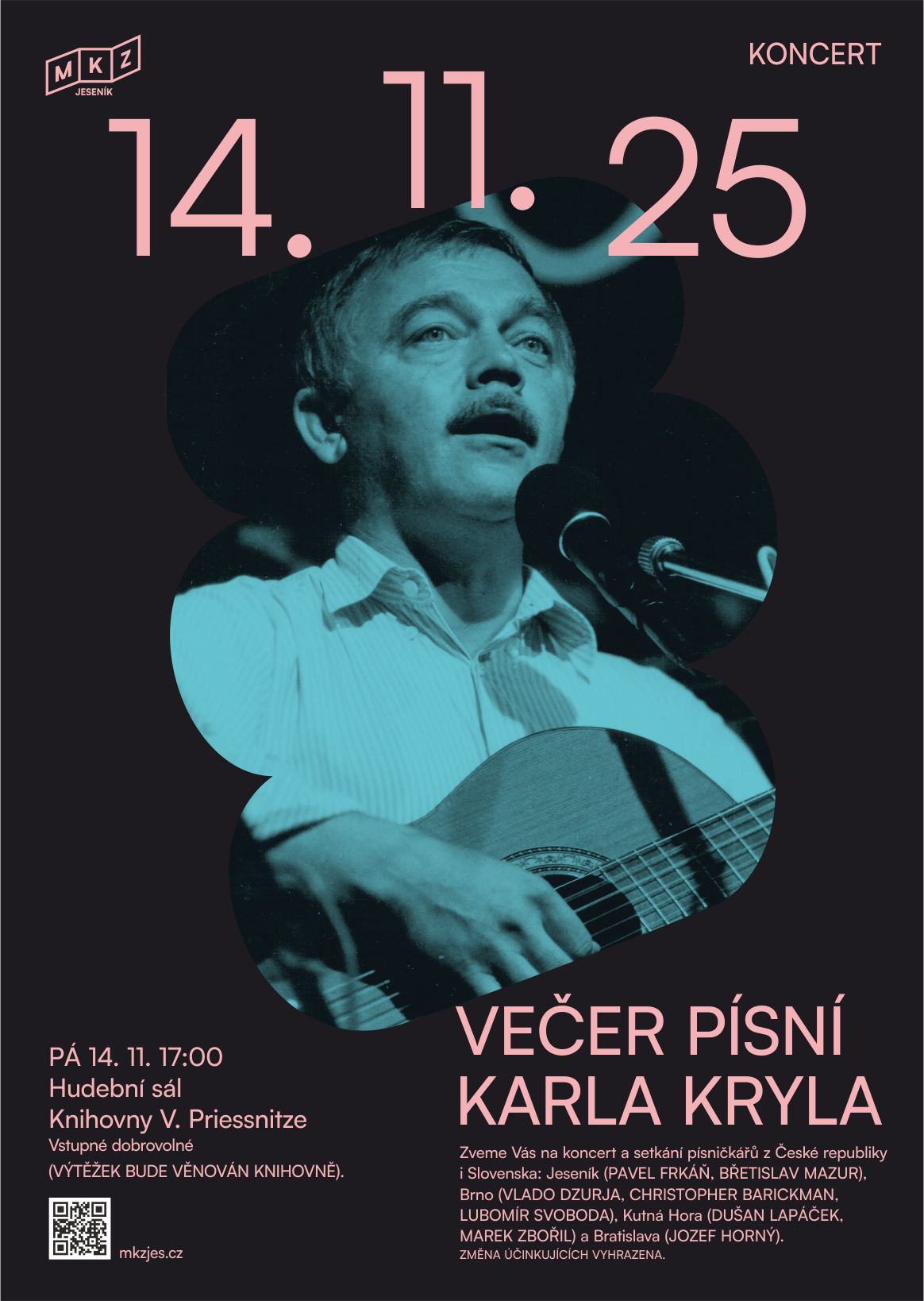 VEČER PÍSNÍ KARLA KRYLA