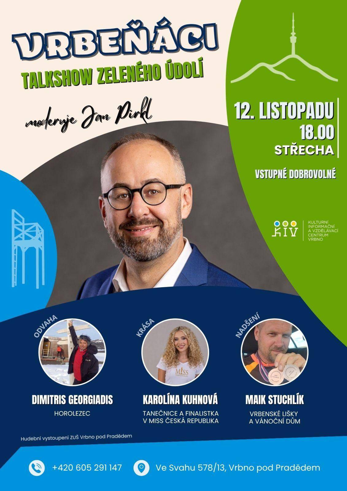 VRBEŇÁCI – TALKSHOW ZELENÉHO ÚDOLÍ