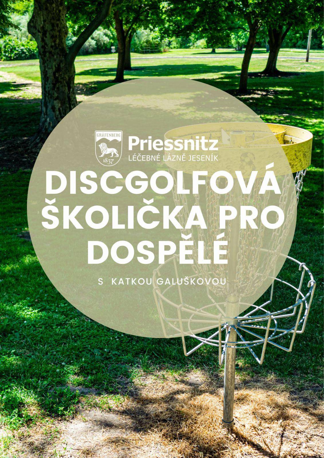 DISCGOLFOVÁ ŠKOLIČKA PRO DOSPĚLÉ