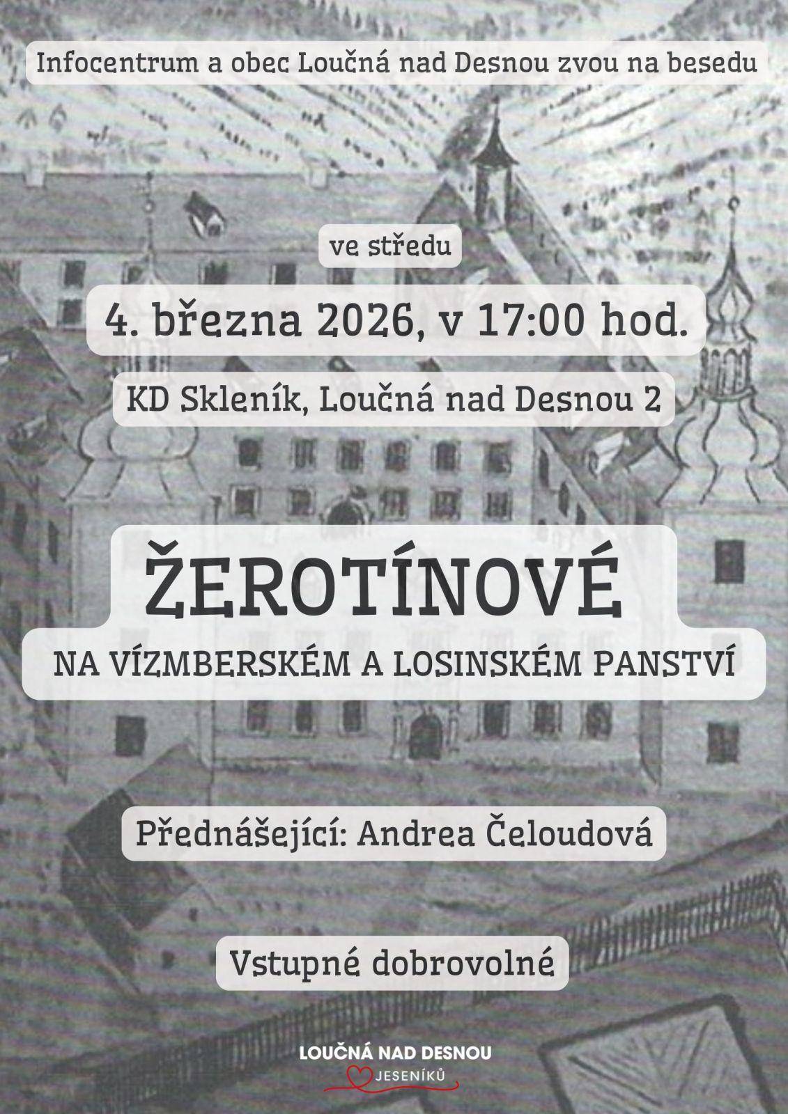 Beseda: Žerotínové na vízmberském a losinském panství