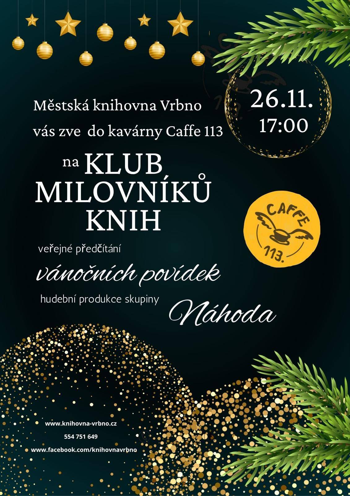 Předčítání vánočních povídek