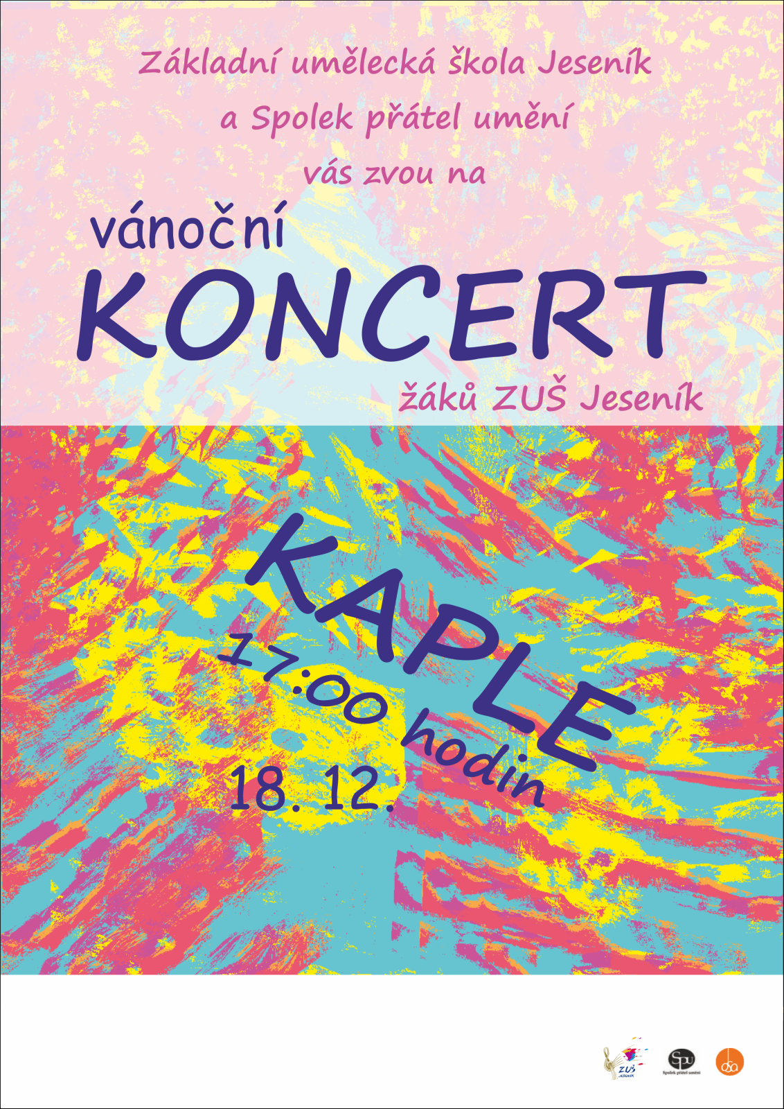 Vánoční koncert žáků ZUŠ Jeseník