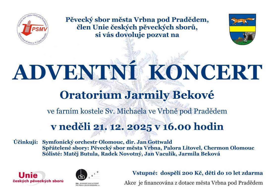 Adventní koncert v kostele sv. Michaela archanděla