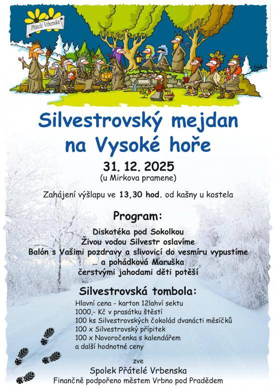 Silvestrovský mejdan na Vysoké hoře