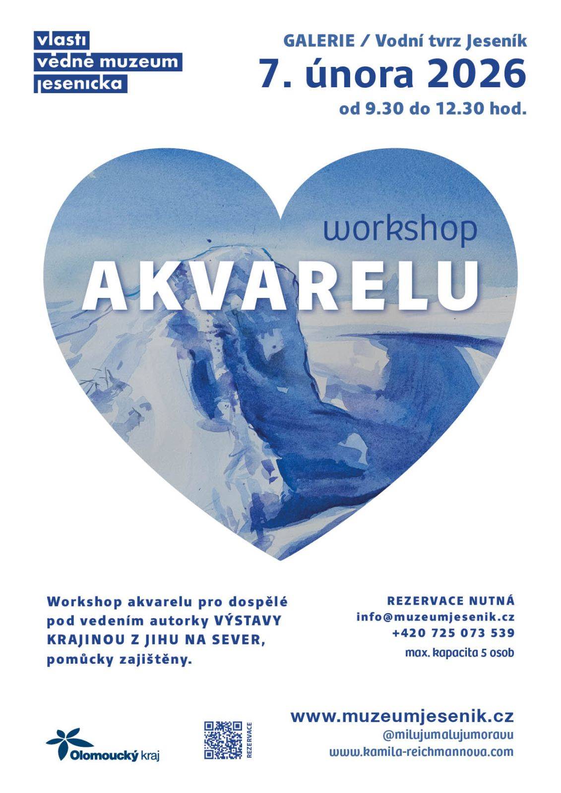 Workshop akvarelu s Kamilou Reichmannovou