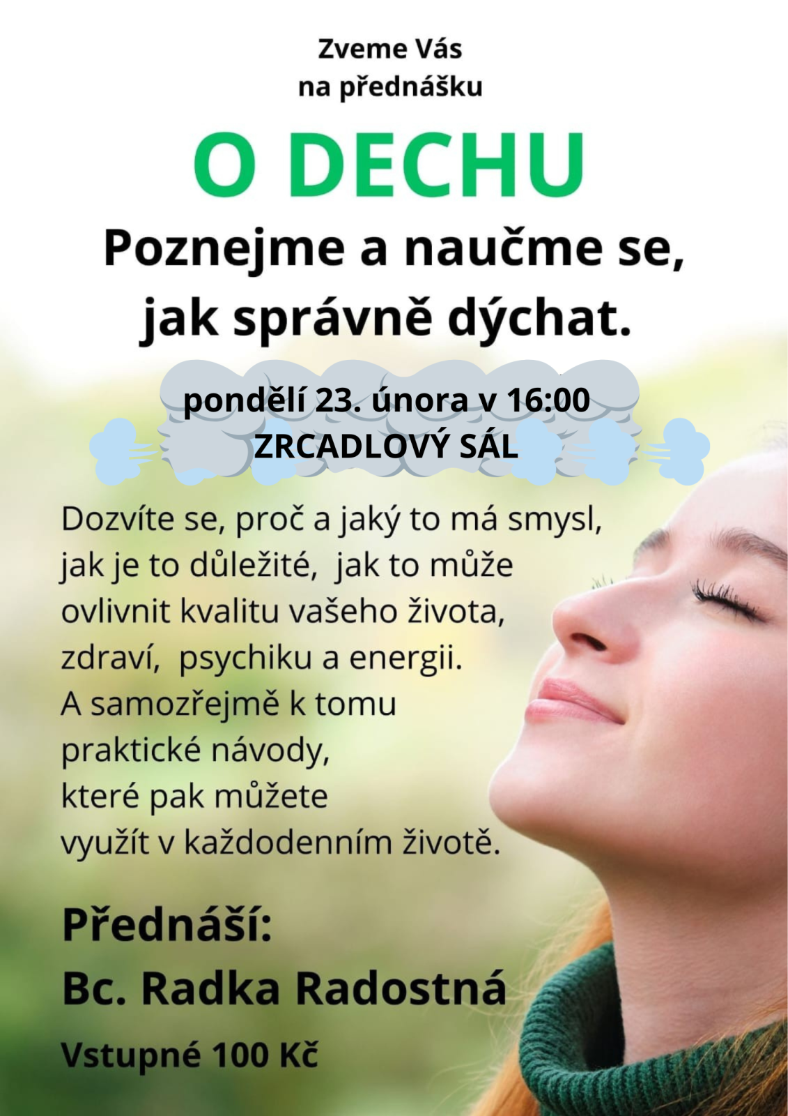 JAK SPRÁVNĚ DÝCHAT