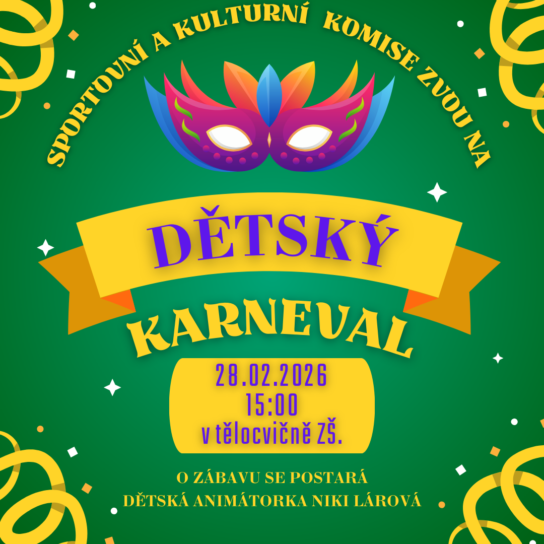 DĚTSKÝ KARNEVAL V BĚLÉ