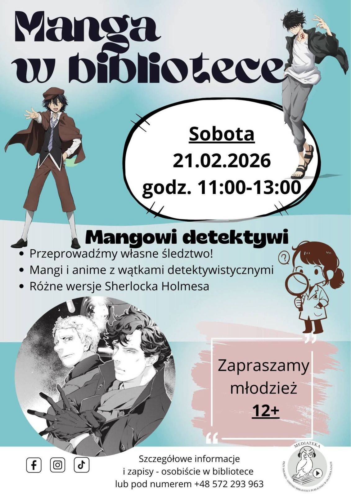Manga w bibliotece - dla młodzieży