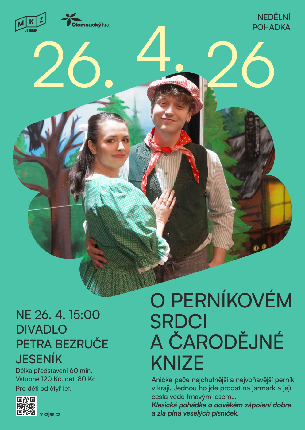 O PERNÍKOVÉM SRDCI A ČARODĚJNÉ KNIZE (POHÁDKOVÁ NEDĚLE)