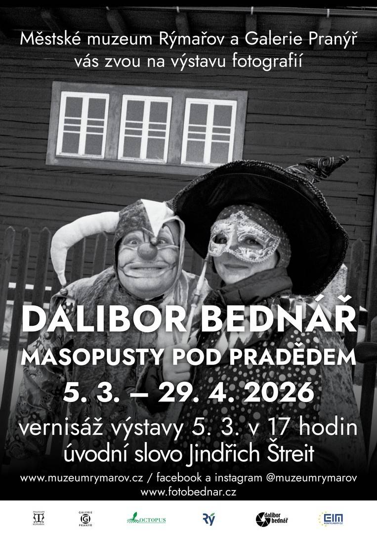 Výstava fotografií Dalibora Bednáře - Masopusty pod Pradědem