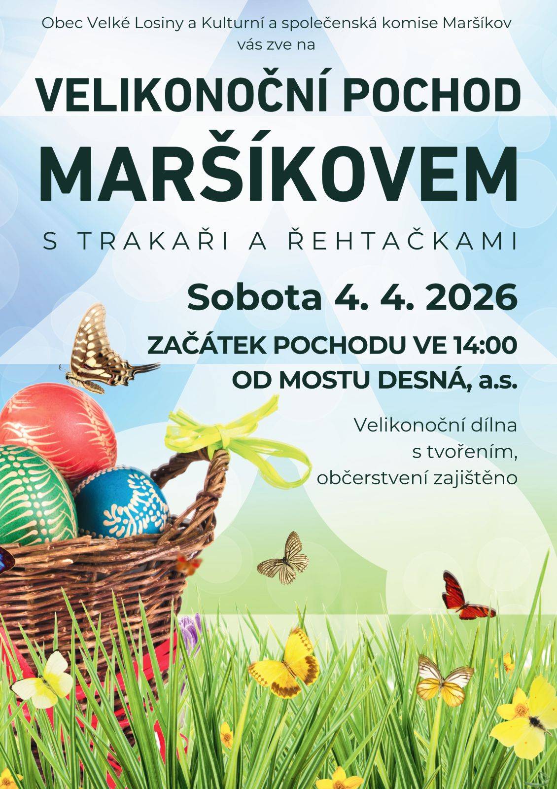 Velikonoční pochod Maršíkovem
