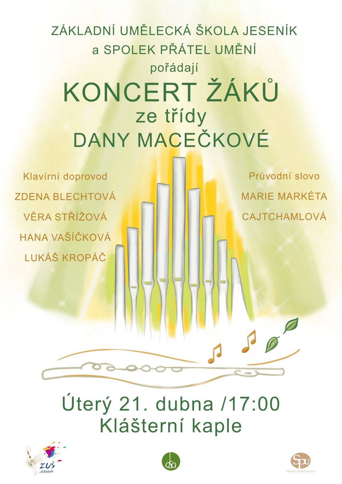 Koncert žáků ze třídy Dany Macečkové