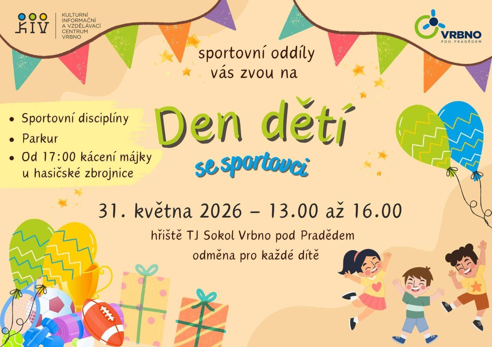 Den dětí se sportovci