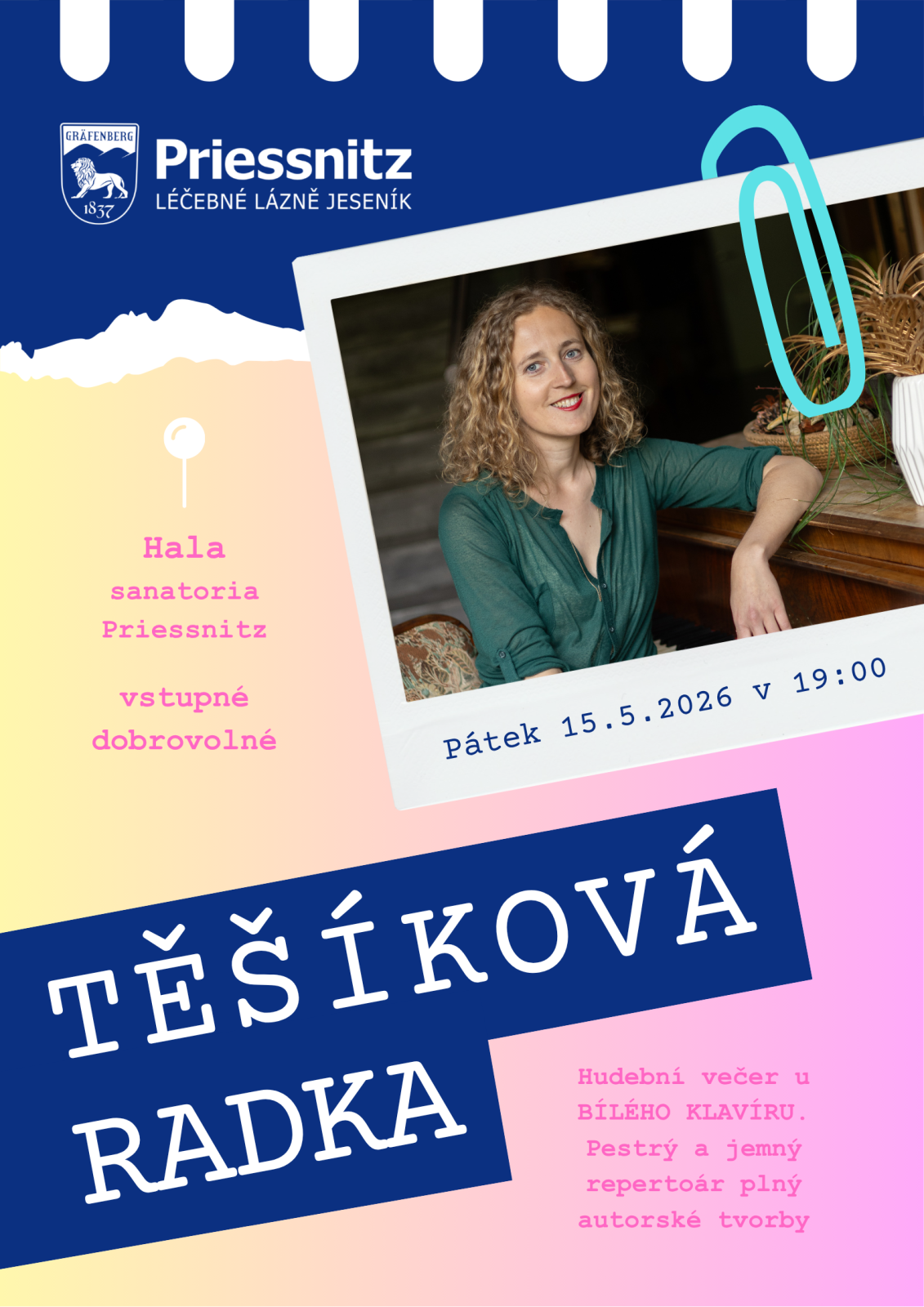 KONCERT U BÍLÉHO KLAVÍRU