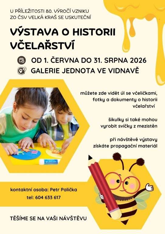 Výstava o historii včelařství