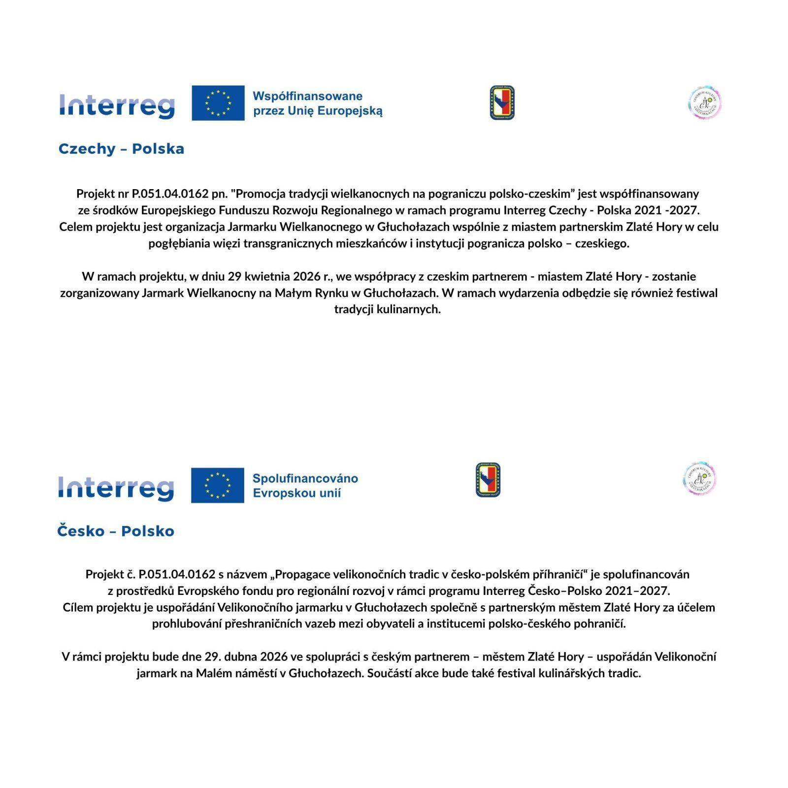 INTERREG CZECHY -POLSKA