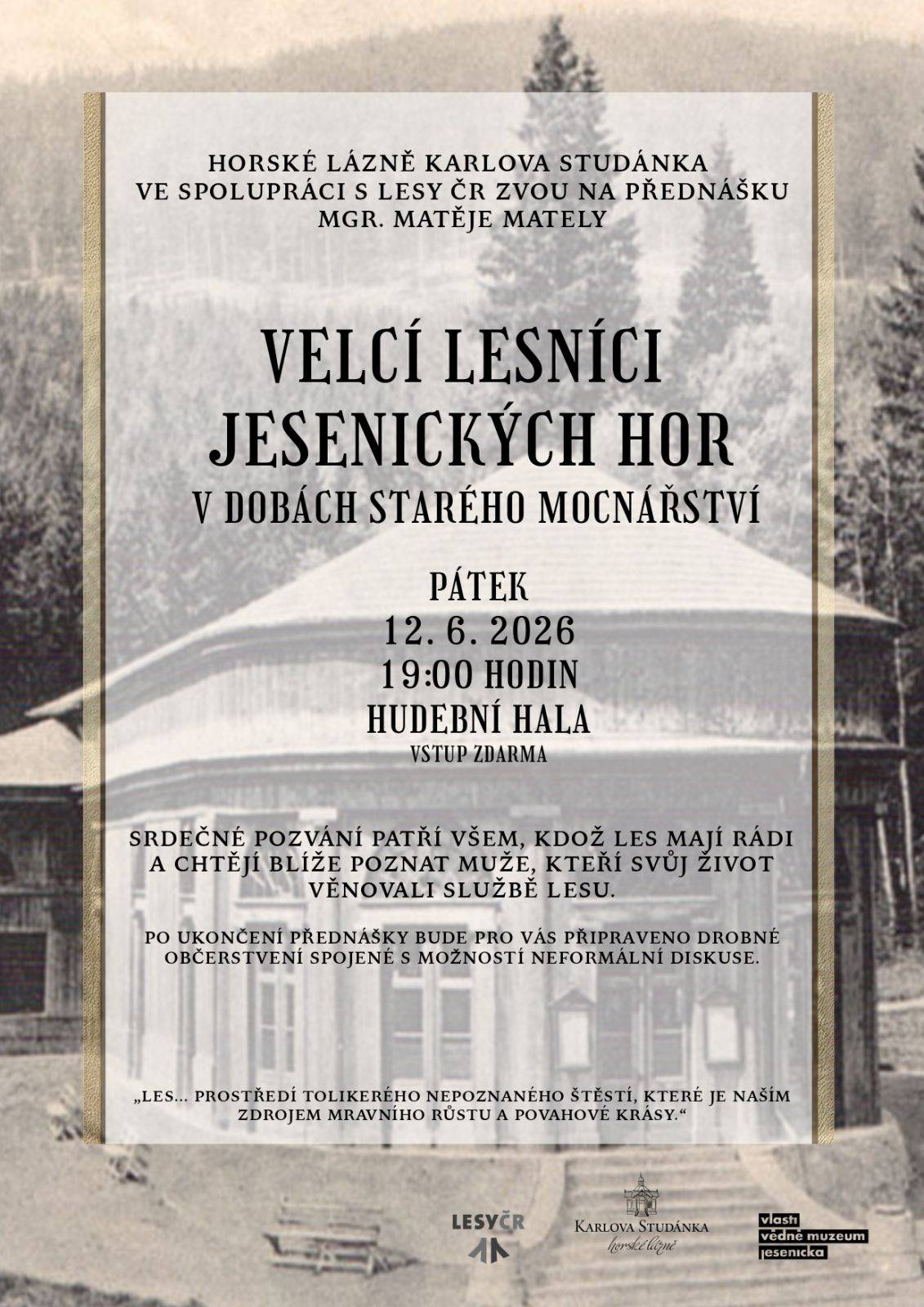 Velcí lesníci jesenických hor