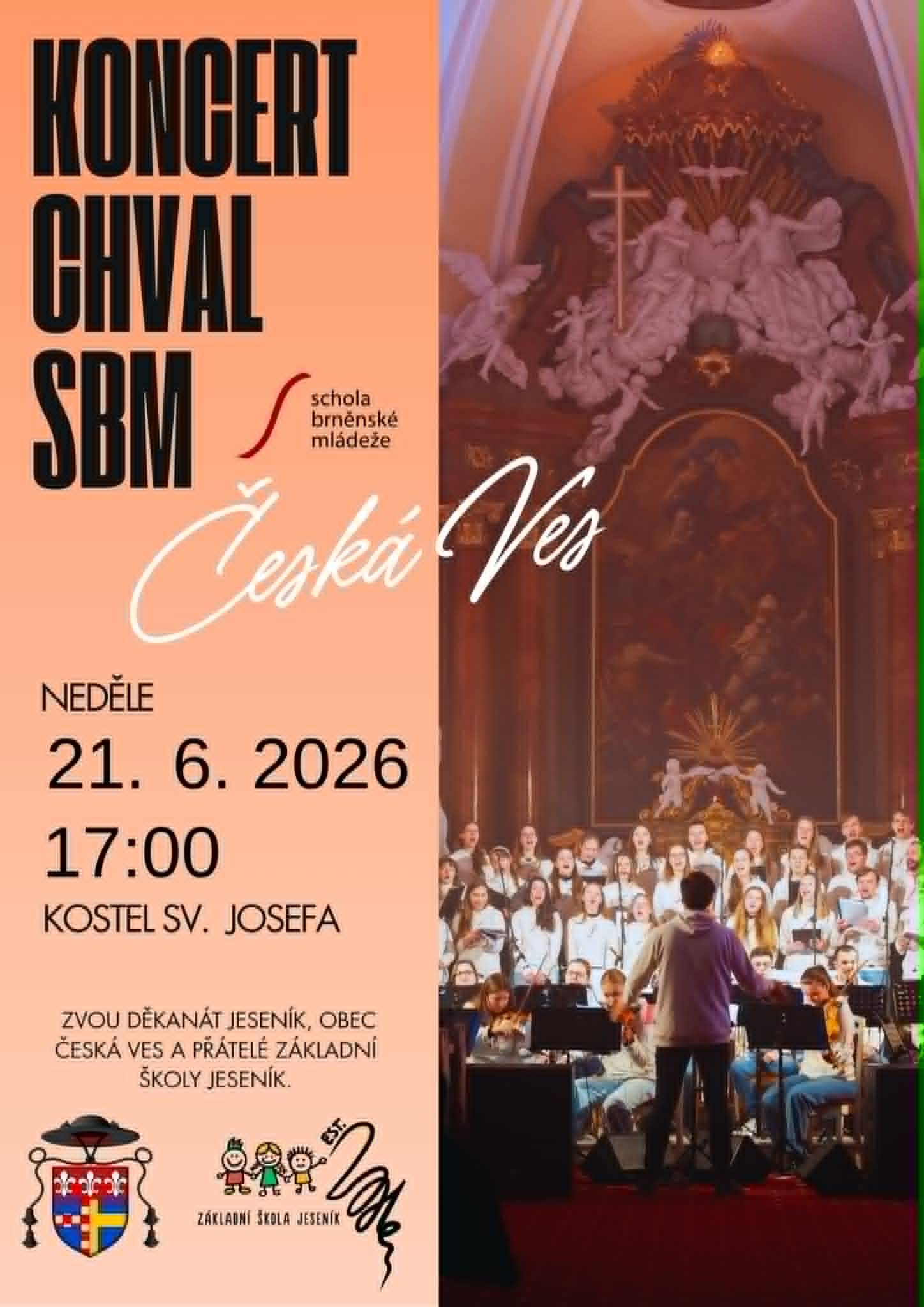 KONCERT SCHOLY BRNĚNSKÉ MLÁDEŽE