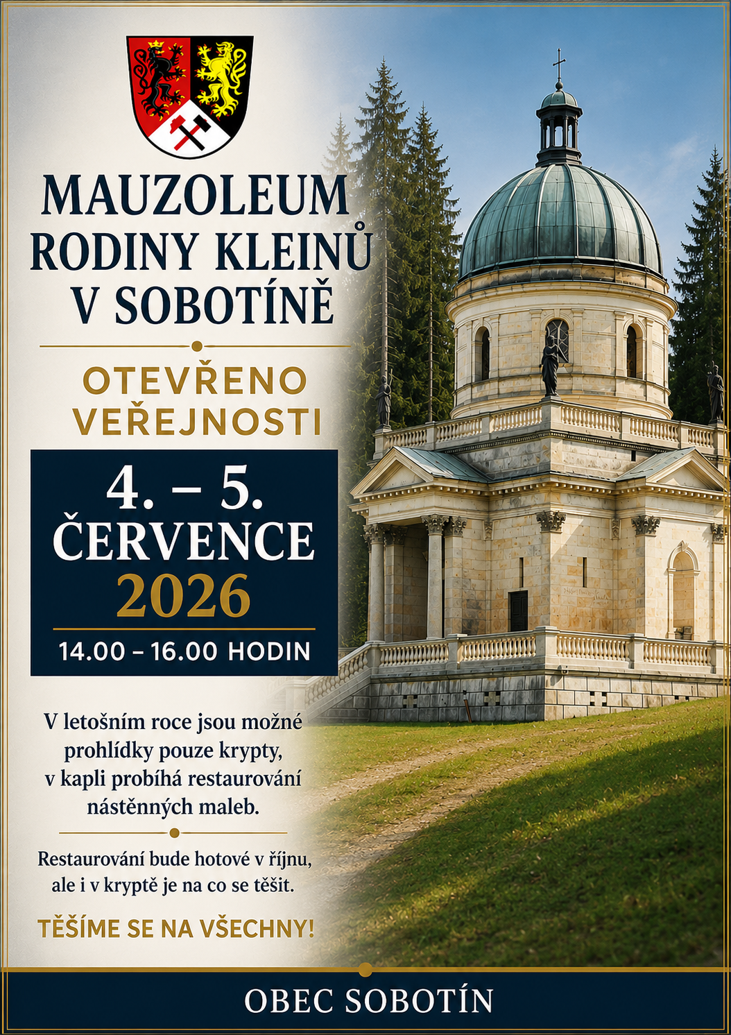 Mauzolea rodiny Kleinů v Sobotíně