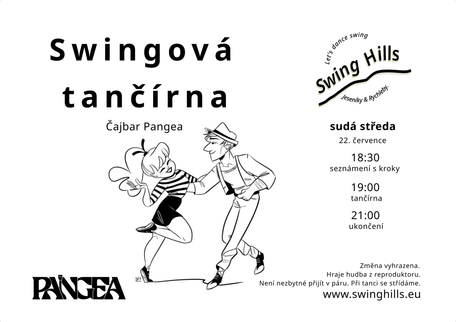 Swingová tančírna v Čajbaru